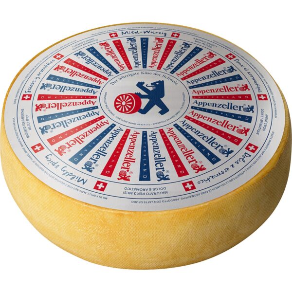 Appenzeller queso suizo curado